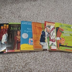 Lot of 6 kid/middle grades books